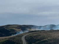 Elan Valley wildfires brought under control after firefighting effort
