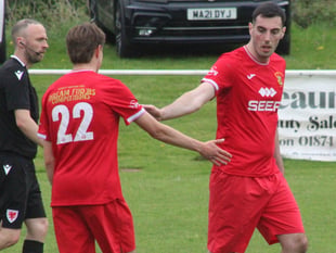 Evans treble sinks Canton as Corries continue strong run