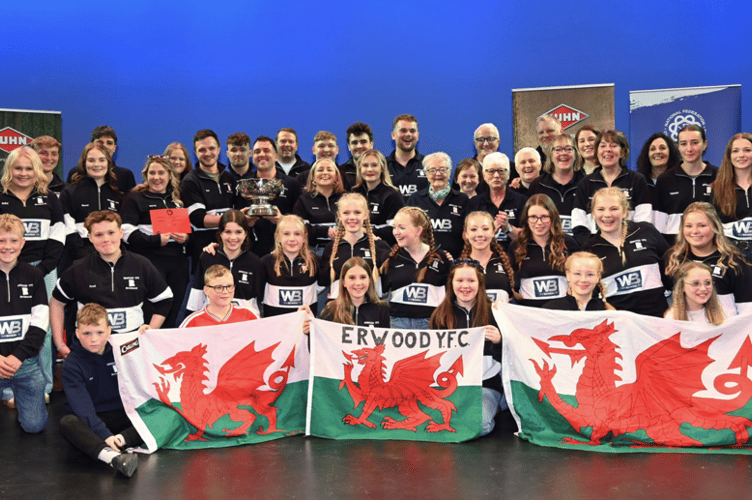 Erwood YFC members have celebrated their success after being crowned National YFC Entertainment Champions