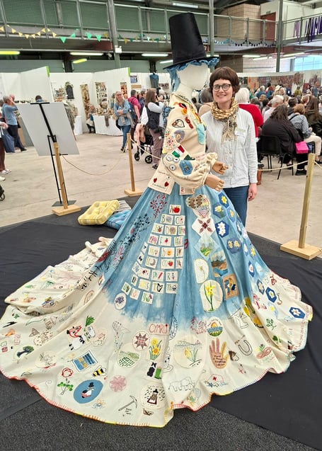Menna with Calico Dress Cymru