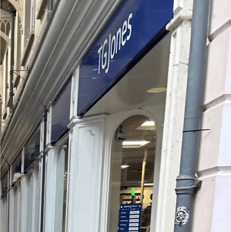 The TG Jones store in Brecon’s Bethel Square.
