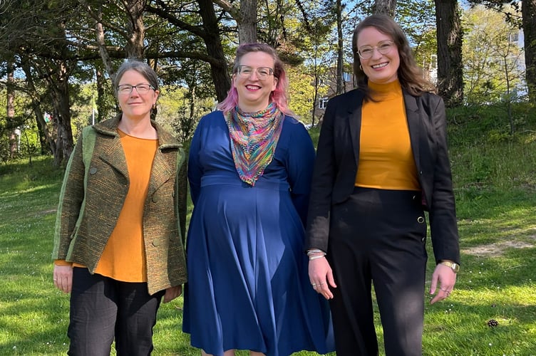 Dr Maria Plotnikova, Dr Emma Sheppard and Dr Yvonne Ehrstein