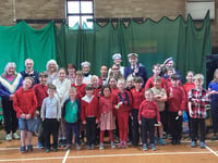 French visitors welcomed to Ysgol Dôlafon
