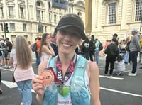 Bronllys nurse runs London Marathon for charity