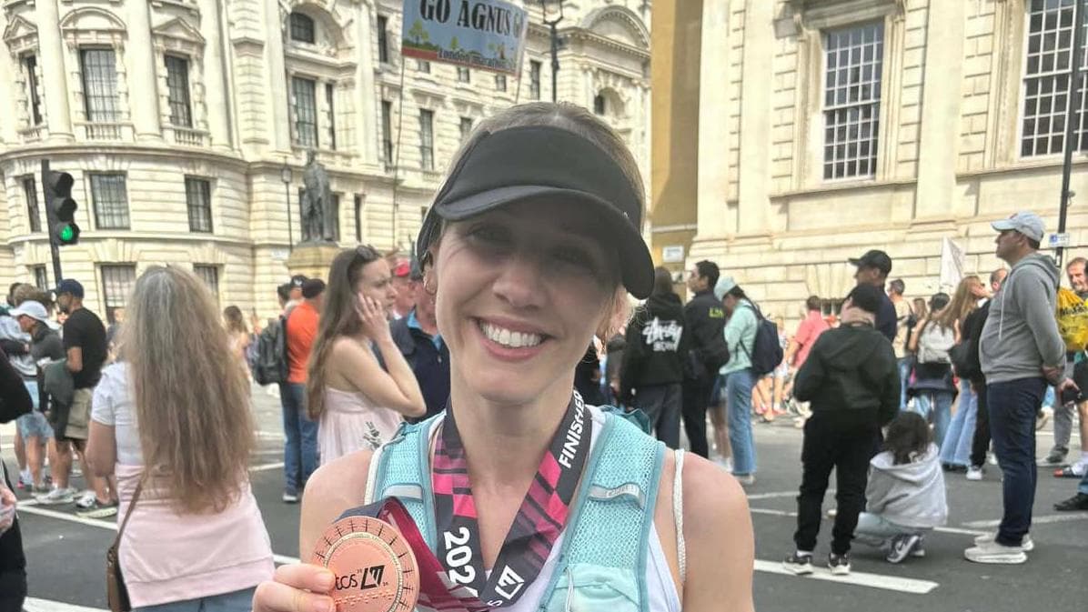Bronllys nurse runs London Marathon for charity | brecon-radnor.co.uk