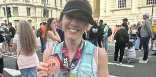 Bronllys nurse runs London Marathon for charity