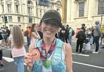 Bronllys nurse runs London Marathon for charity