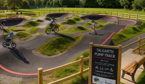 Talgarth residents asked about pump track plans