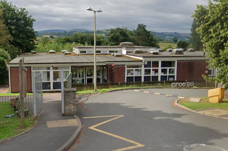 The Cradoc campus of Ysgol Golwg Pen y Fan, which may close at the end of August