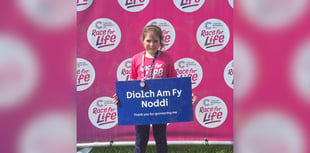 Llyswen girl raises money for cancer charity