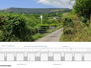 Plans lodged for nine business units at farm near Crickhowell