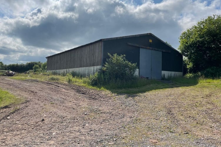 Permission has been granted to use this barn as a microbrewery and cidery
