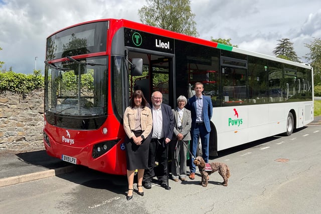 First refurbished buses arrive in Powys in £500,000 upgrade