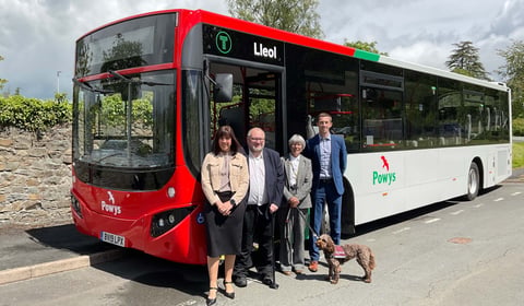 First refurbished buses arrive in Powys in £500,000 upgrade