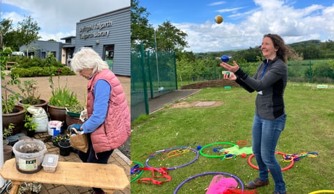 Talgarth comes together for refugee welcome day