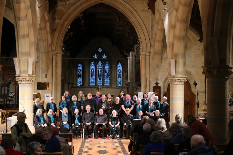 Cantorion Llandrindod performed their spring concert, ‘Can You Feel the Love…’, to a packed and appreciative audience