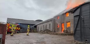 Large agricultural building destroyed in overnight fire