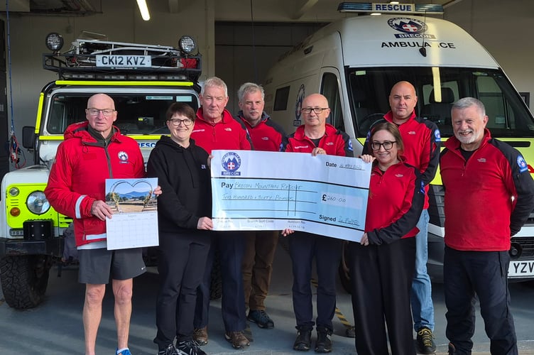 Left to right: Kevin Harding, Zoe Mathias, Dave Phillips, Ewen Arkison, Mark Chedgzoy, Amy Russell, Wayne Humphrey and Neal Parry