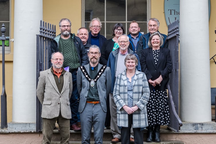 Cllr Curtis Ross is the new Mayor at Presteigne and Norton Town Council