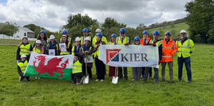 Turf-cutting marks start of new Sennybridge school build