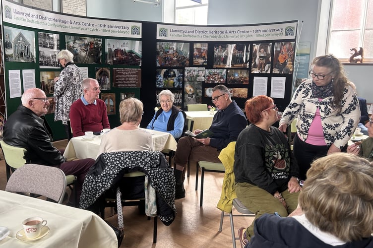 Llanwrtyd and District Heritage and Arts Centre has marked its 10th anniversary