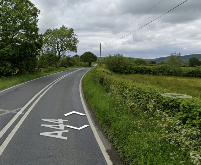 A44 near Crossgates closed due to collision