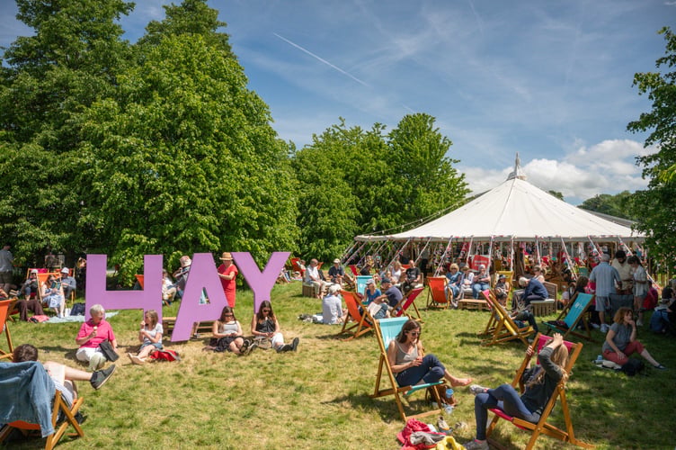 Credit Adam Tatton-Reid and Hay Festival