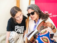 Readers celebrate Graphic Novel Day at Hay Festival!