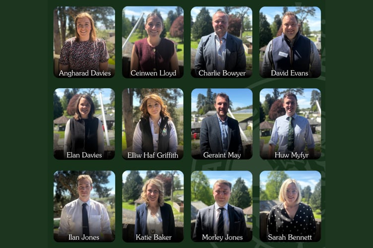Participants in the Royal Welsh Agricultural Society Rural Leadership Programme 2026–27 cohort,
