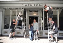 Alan Carr transforms shop in Hay-on-Wye