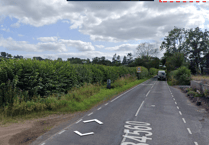B-road near to Talgarth closed due to collision