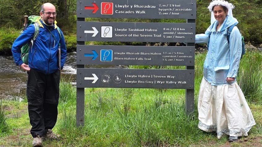 Mother and son walking 136 miles along river to highlight pollution