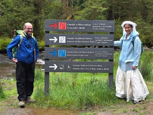 Mother and son walking 136 miles along river to highlight pollution