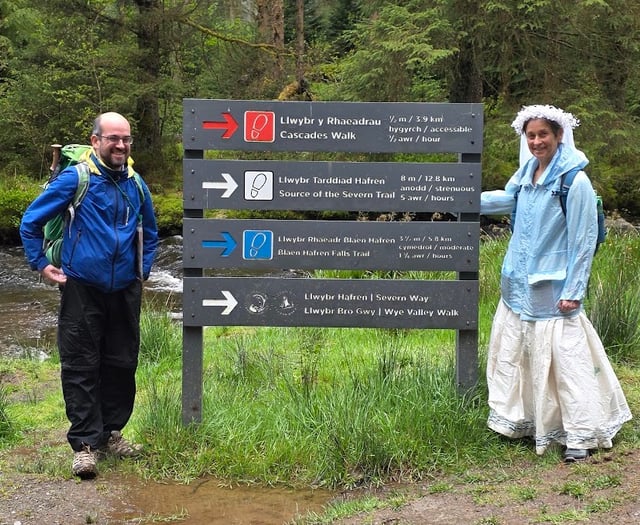 Mother and son walking 136 miles along river to highlight pollution
