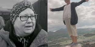 Brecon woman with stage 4 lung cancer takes on swimming challenge
