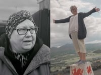Brecon woman with stage 4 lung cancer takes on swimming challenge