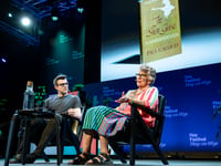 Prue Leith talks business and food at Hay Festival