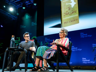 Prue Leith talks business and food at Hay Festival