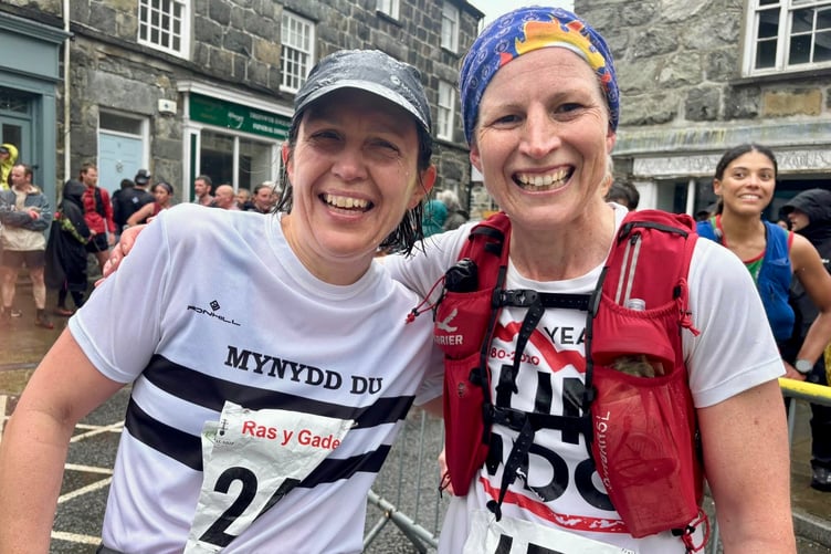 Katie Ironside, right, was on form again lowering the Four Fans women’s record. File photo: Ellie Salisbury