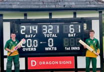 Record breaking runs at Christ College Brecon as school celebrates cricketing success