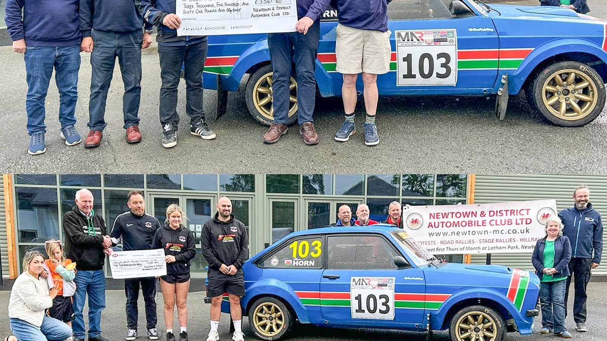 Builth Rotary Club gets £3,500 boost after rally help