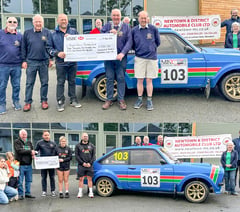Builth Rotary Club gets £3,500 boost after rally help