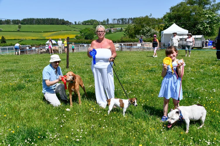 Four-legged competitors took centre stage at Llanbister