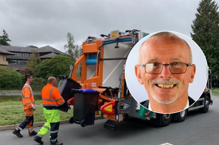 Cllr Graham Breeze has questioned when residents will see improvements in Powys waste and recycling collections, amid ongoing disruption following the rollout of new routes