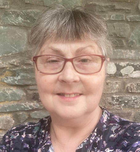 Volunteer Diana, whose own experience as a parent inspired her to support other families through Home-Start Cymru
