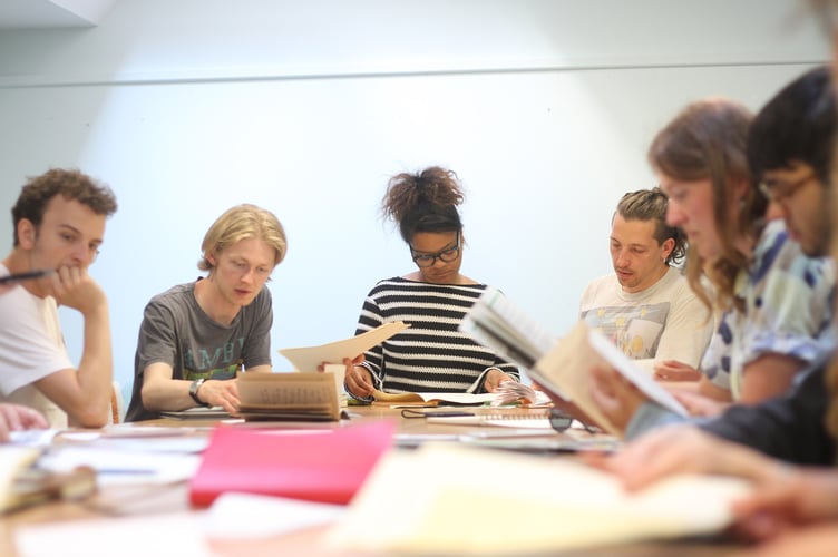 CAT students working on a project.