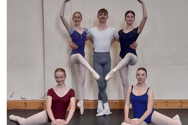 Mid Wales Dance Academy students who have secured places at prestigious vocational dance schools