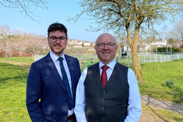 Councillors Matthew Dorrance and David Meredith