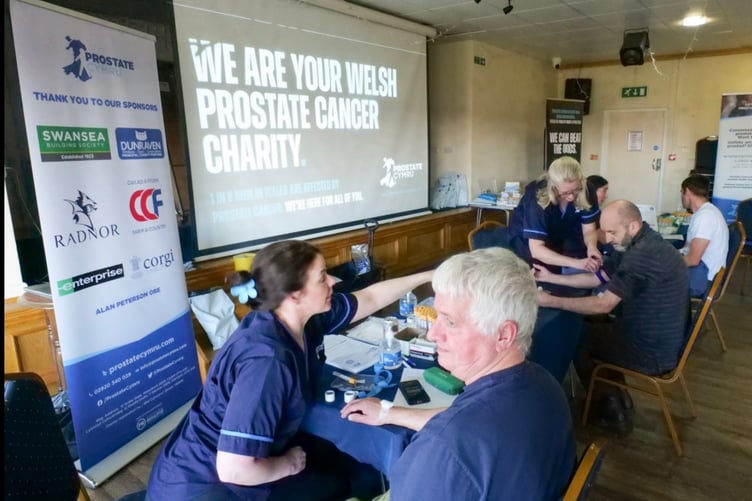 Radnor Hills is hosting a PSA testing day in support of Prostate Cymru to encourage men to get checked early.