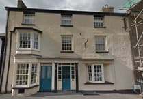 NHS dental practice plan for Crickhowell High Street building
